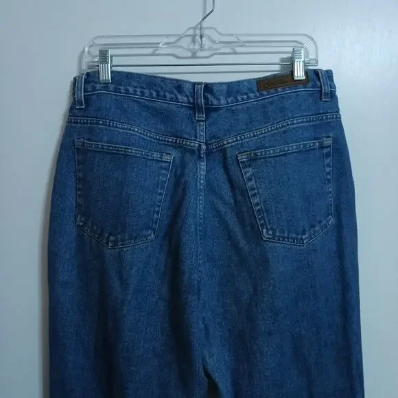 Bill Blass vintage mom jeans sz 14 straight leg medium wash 90s jeans Y2K - Picture 4 of 10